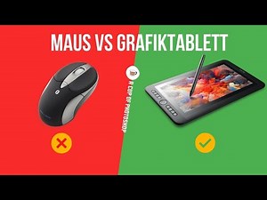 6 Gründe ein Grafiktablett einer Maus vorzuziehen 🔸 Photoshop Tutorial ( German/Deutsch )