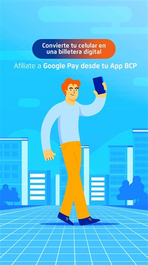 ¿Sabías que existe una manera rápida y segura de pagar? Afilia tus tarjetas de débito o crédito VISA BCP a Google Pay desde tu cel. 📲💳 Aquí te enseñamos cómo hacerlo. 🤳 #GooglePay #Afiliación #BCP | Banco de Crédito BCP
