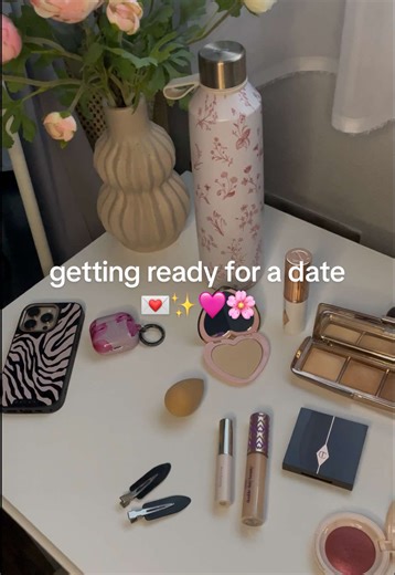 getting ready for a date with my Burga essentials 🤍🎀🌸💌 what’s one little thing you always take with you on a date? ✨ @BURGA #burga #phoneaccessories #phonecase #grwm #airpodscase