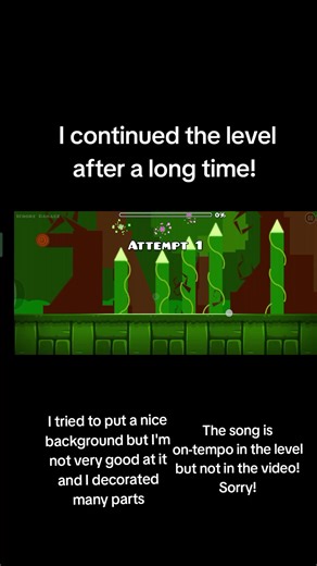 New Geometry Dash Level Creation Challenges