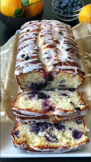 BLUEBERRY pound CAKE 🎂