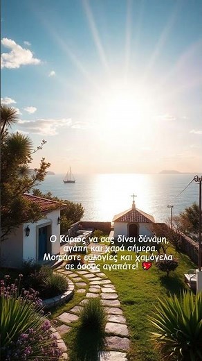 Ο Κύριος να φωτίζει τη μέρα σου 🌞💖Καλημέρα! #χριστιανικάλόγια #καλημέρα