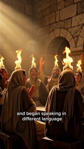 The Holy Spirit Came Like Fire! 🔥🕊️ | The Day of Pentecost | Bible Story
