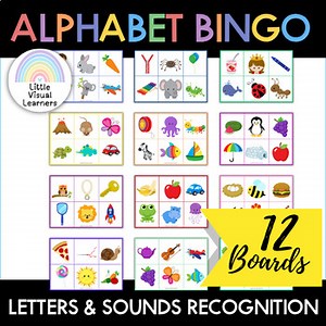 Alphabet Letter & Sound Bingo | Phonics Game for Beginning Sounds