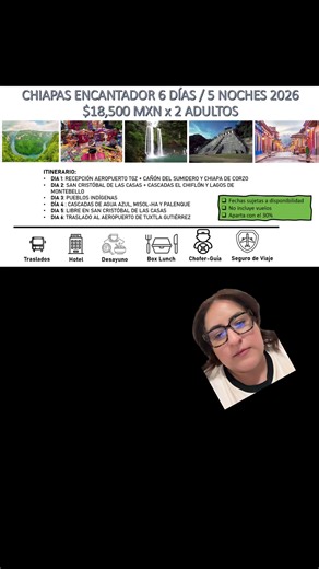 #chiapas #viaje #mexicomagico #thehappiesttrip @Adri, coach agente de viajes✈️ @Un Tal Fredo