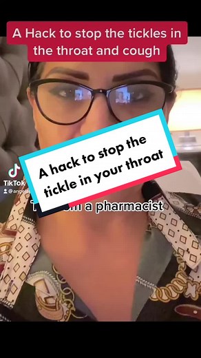 Effective Hack to Relieve Throat Tickle