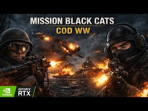 BLACK CATS SPECIAL OPS | COD WW WALKTHROUGH