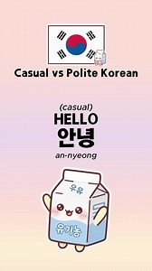 Understanding Casual vs. Polite Korean Language