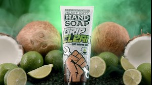 Amazon.com : Grip Clean Heavy-Duty Hand Cleaner for Mechanics with Nail Brush - Moisturizing Coconut Oil Hand Cleaner Liquid Hand Soap with Stiff Bristle Nail Brush, Lime Scent – 8 Fl Oz Squeeze Bottle + Brush : Beauty & Personal Care