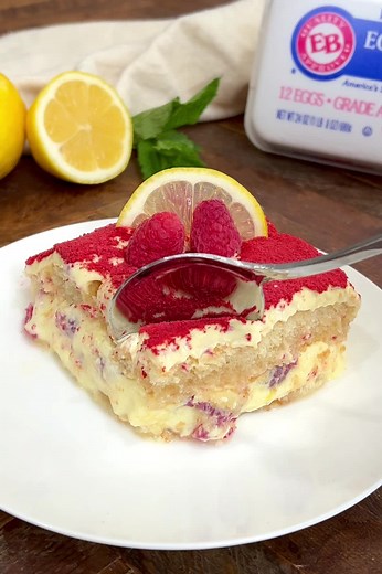 Delicious Lemon Raspberry Tiramisu Recipe