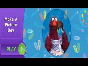 Sesame street Make a Picture Day with Telly