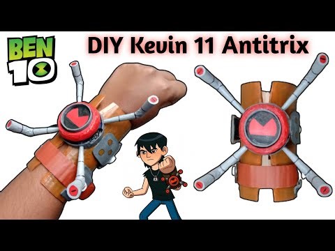 How to make Kevin 11 Antitrix from ben 10 reboot/very easy to make