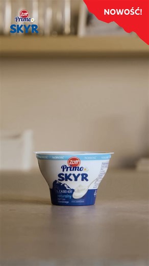 Odkryj nowość! Zott Primo Skyr naturalny to pyszny smak, dużo białka i cała Góra Dobra! | Zott Primo Polska