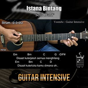 Istana Bintang - Setia Band | Guitar Intensive