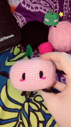Stardew Junimo Crochet Amigurumi Plush 🩷🍃