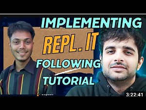 Re-Creating Repl.it using Tutorial by Harkirat Singh | Follow Along Video