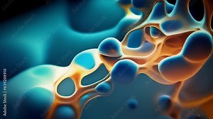 detailed macro microscope video of a mitochondria provides a fascinating glimpse into the cells energy powerhouse with its intricate membrane structure densely packed