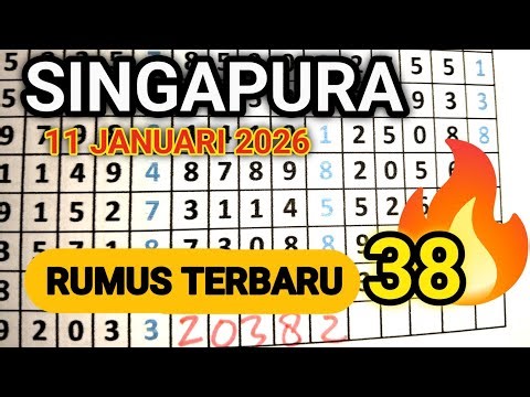 PREDIKSI SGP MINGGU 11 JANUARI 2026 / TARIKAN PAITO SGP / RUMUS KEPALA EKOR SGP