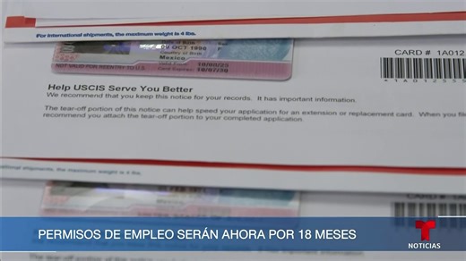 El Gobierno reduce el tiempo de permisos de trabajo para inmigrantes solicitantes de asilo. Un abogado explica a quiénes afecta este cambio. | Noticias Telemundo