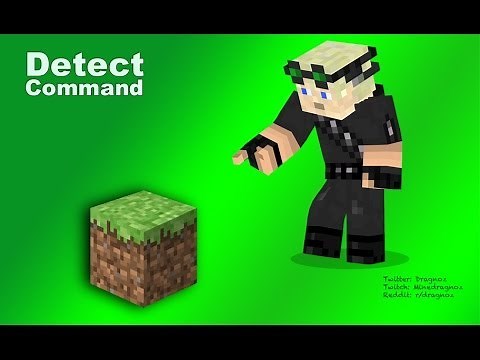 Execute & Detect Block Command Tutorial Minecraft 1.8