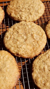 ⬇️ Recipe below! 🥥 Coconut Oatmeal Cookies are thin and chewy oatmeal cookies with a buttery crisp edge. They are so good! 🤤 Recipe here - https://taffeybakery.com/coconut-oatmeal-cookies/ or comment RECIPE to get it sent to your inbox 🙌 | Taffey Bakery