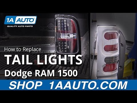 How to Replace Taillights 94-02 Dodge RAM 1500
