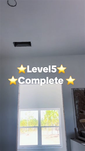 This is what a real level5 finish looks like . It’s been a labor of love from hanging to the final brush down but it’s finally done and ready for paint to begin. #level5 #customcoatings #Drywall #paint #luxuryfinish