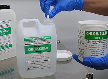 How To Use Chlor Clean Tablets - Public Health