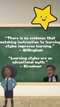 Are Learning Styles a Myth?