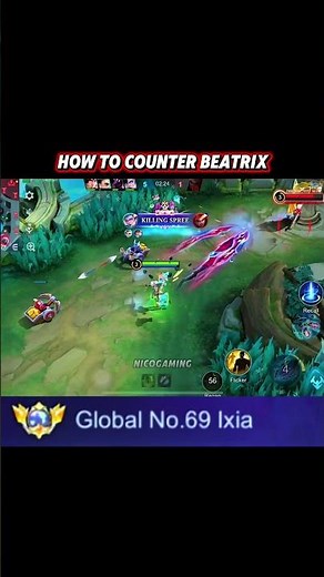How to Beat Beatrix in MLBB 2025 #mlbb #mlbbcreator #mlbbmyhero #2025myhero #nicogaming #shorts