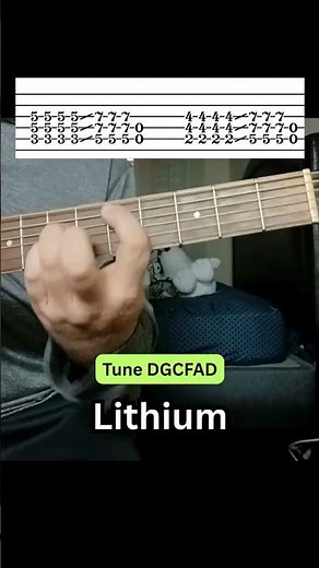 Lithium Nirvana Guitar Tutorial