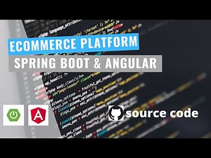 ECOMMERCE APPLICATION SPRING BOOT + ANGULAR SOURCE CODE 🔥