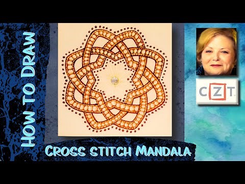 How to Draw a Celtic Knot: Mandala
