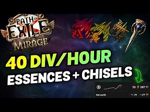 [POE 3.28] Farming 40+ div/hour with Essences & Chisels STRATEGY - Path of Exile: Mirage