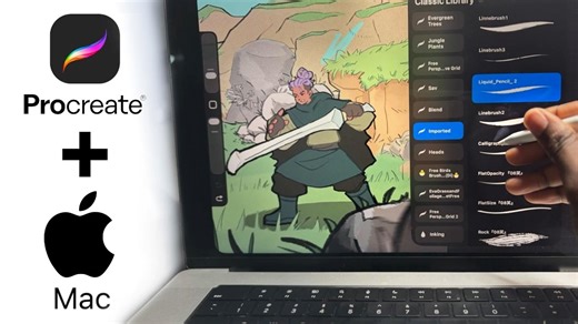 【Procreate】饼来了！重磅官宣：登陆Mac平台、6.0史诗级更新、Dreams2.1 发布！全产品线未来规划详解 from Savonne Draws