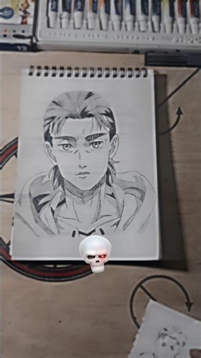 Eren yeager best drawing #eren #drawing #art