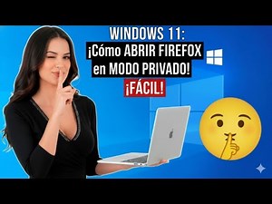 💻🤫 How to enter Incognito Mode in Firefox easily and quickly
