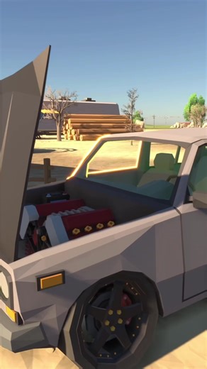 Game name: ”Will you wheel” #gaming #indiegames #racinggames #engineswap #simracing