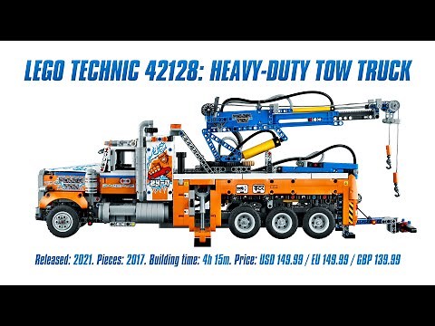 LEGO 42128: Heavy-Duty Tow Truck: In-depth Review, Speed Build & Parts List