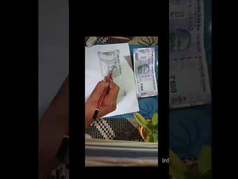 How to draw 100 rupees note Sketch 💸