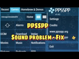 PPSSPP - Sound problem [No Sound] - FIX!