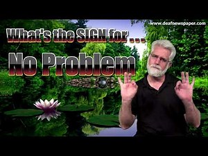 Sign for NO PROBLEM