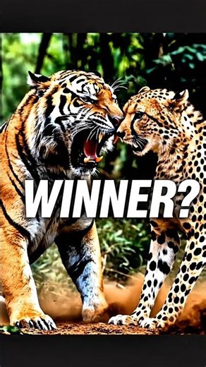 Tiger vs Cheetah: Who Actually Wins? 🐅⚡