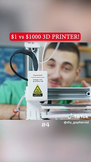 Comparing $1 and $1000 3D Printers: A Detailed Look
