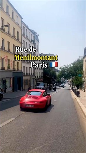 Rue de menilontan #travel #youtube #viral #automobile #trending #tourist #europe #shorts