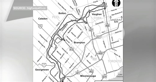 Ontario Premier Ford announces first steps for construction of Highway 413