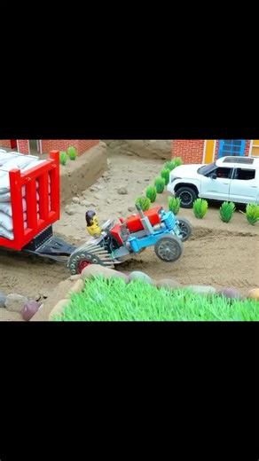 Let's build bridges 🌉🥵🚧🚜#minicreative #minihouse #miniconstruction #minihousebuild #unitedstate