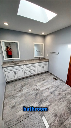 ✨ From Dated to Dreamy – Another Excel Transformation! ✨ 🛁Take a look at this incredible bathroom makeover! 📽Watch the video below to see how Excel transformed a dated pink-tile bathroom into a bright, modern space with a spacious walk-in shower, elegant double vanity, and beautiful flooring. 🛠Every detail was designed and installed by our expert team — creating a bathroom that’s as functional as it is stunning. 💙 💚Ready to update your bathroom? Contact Excel today for your free design cons