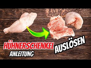 How to debone chicken legs - it's quick and easy!
