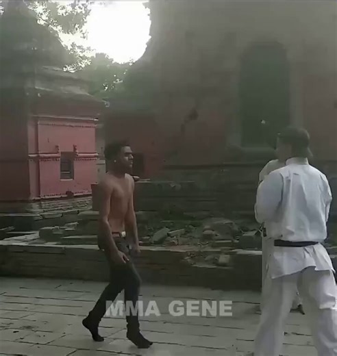 Karate Black Belt vs. Street Fighter